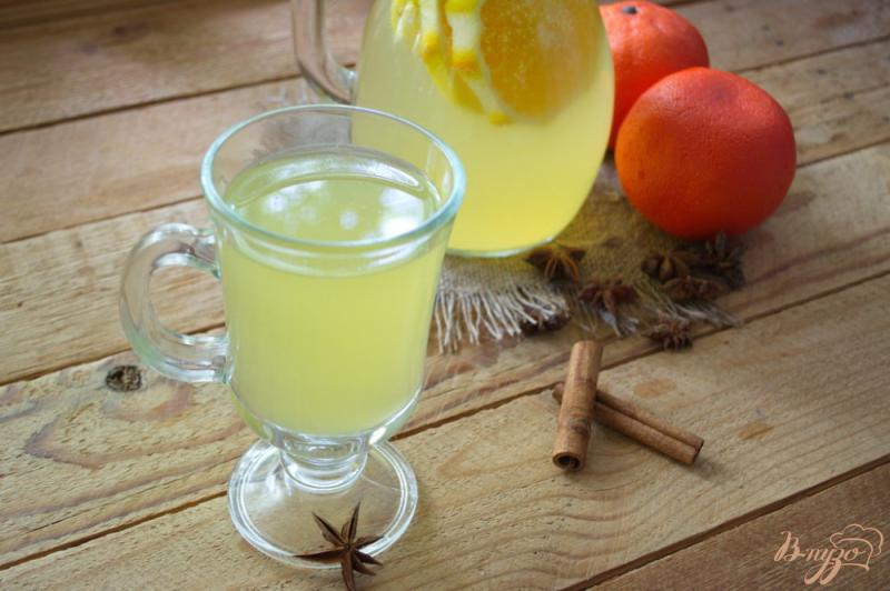 Фото приготовление рецепта: Сельский лимонад из апельсин и лимона шаг №5
