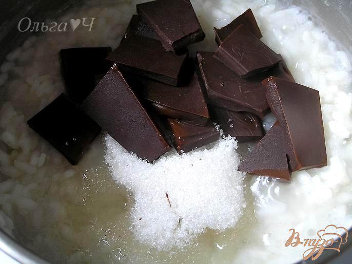 Фото приготовление рецепта: Champorado - Филиппинская шоколадная каша или пудинг шаг №2