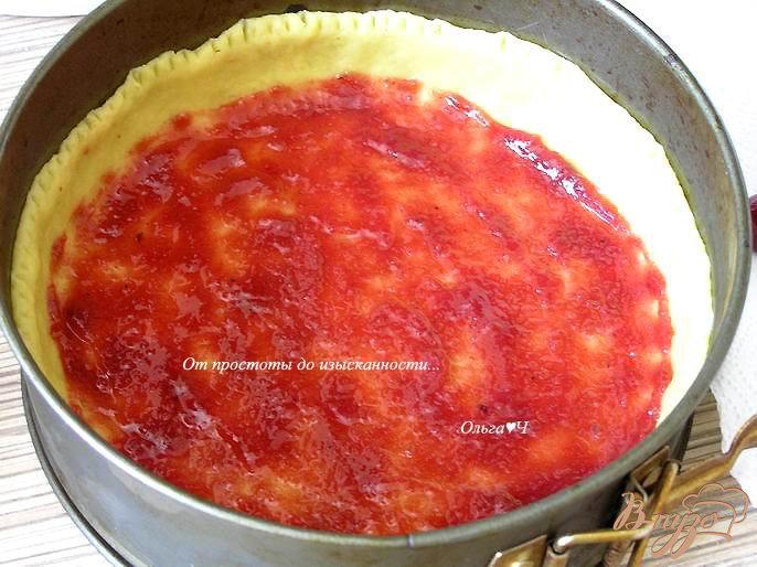 Фото приготовление рецепта: Творожный пирог с карри шаг №6