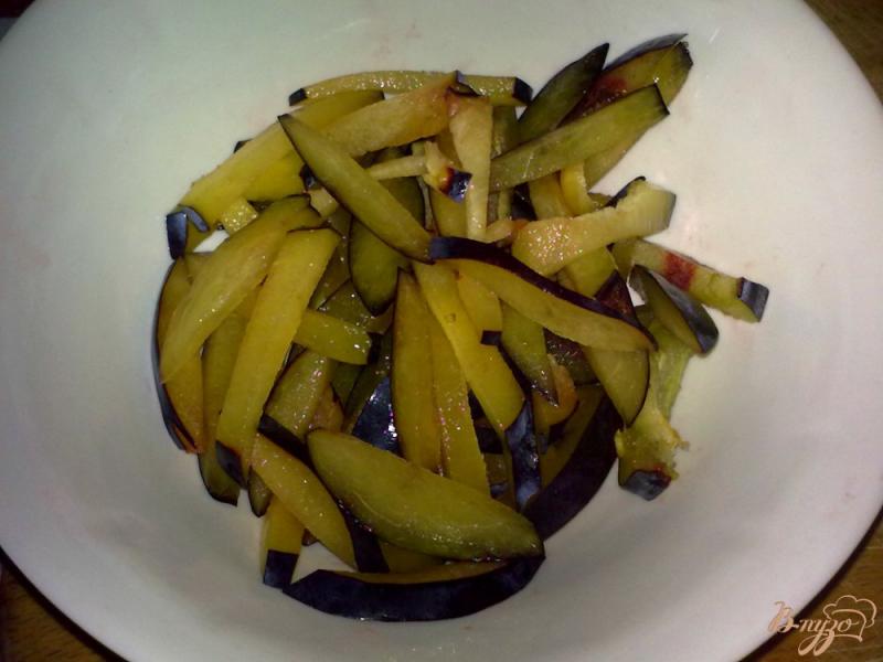 Фото приготовление рецепта: Салат с капустой «Пестрый» шаг №3