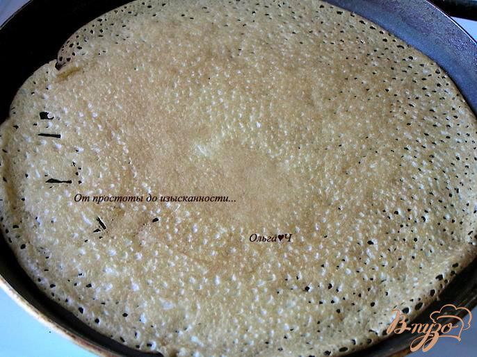 Фото приготовление рецепта: Бабушкины блинчики с коричневым сахаром шаг №4