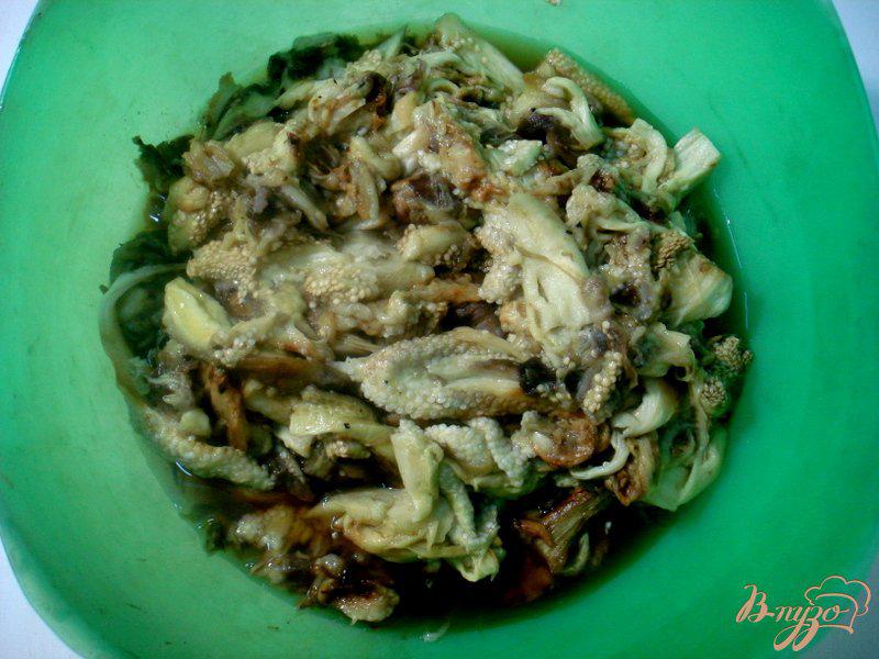 Фото приготовление рецепта: Средиземноморская баклажановая икра с дымком шаг №5