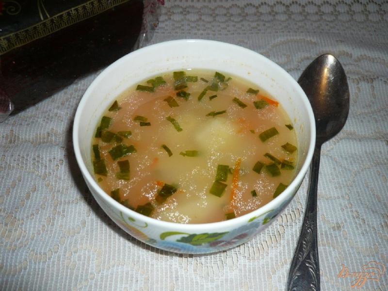 Фото приготовление рецепта: Суп с рисом и картофелем шаг №6
