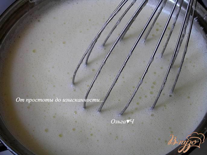 Фото приготовление рецепта: Ванильный пломбир шаг №3