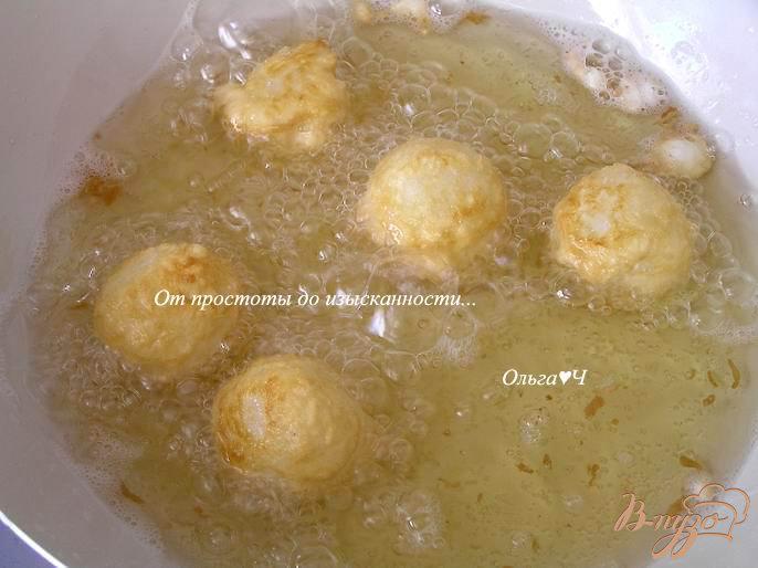 Фото приготовление рецепта: Рисовые шарики «Темпура» шаг №6