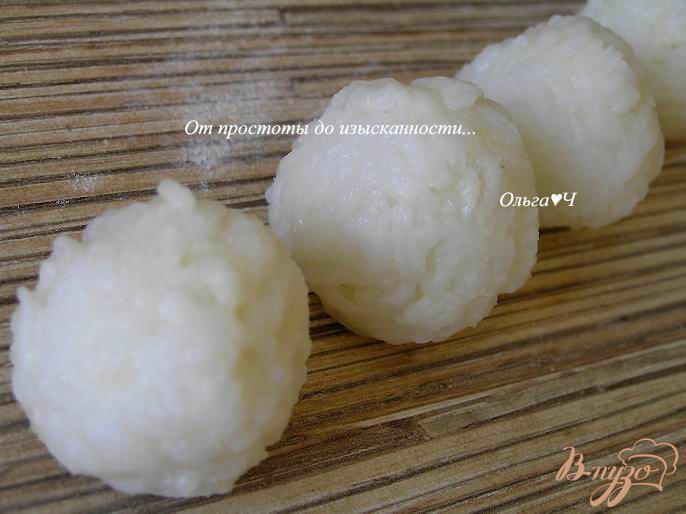 Фото приготовление рецепта: Рисовые шарики «Темпура» шаг №4