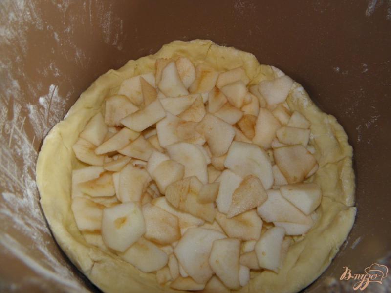 Фото приготовление рецепта: Яблочный пирог «Цветаевский» шаг №9