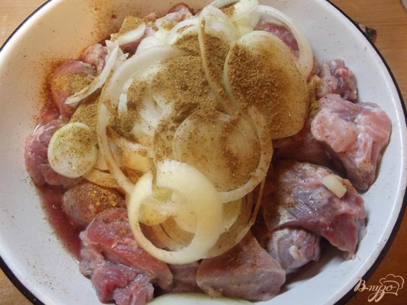 Фото приготовление рецепта: Шашлык из свинины в сладком маринаде шаг №2