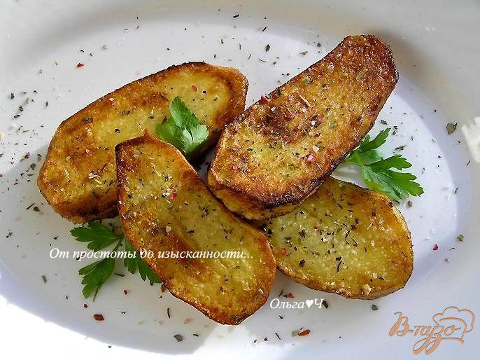 Фото приготовление рецепта: Картофель с хрустящей корочкой шаг №4