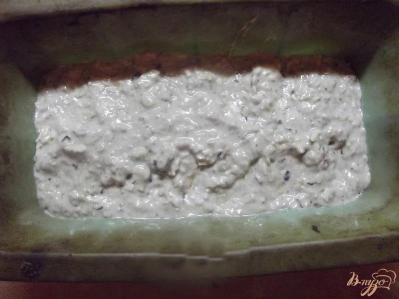 Фото приготовление рецепта: Овсяный хлеб с базиликом на соде шаг №9