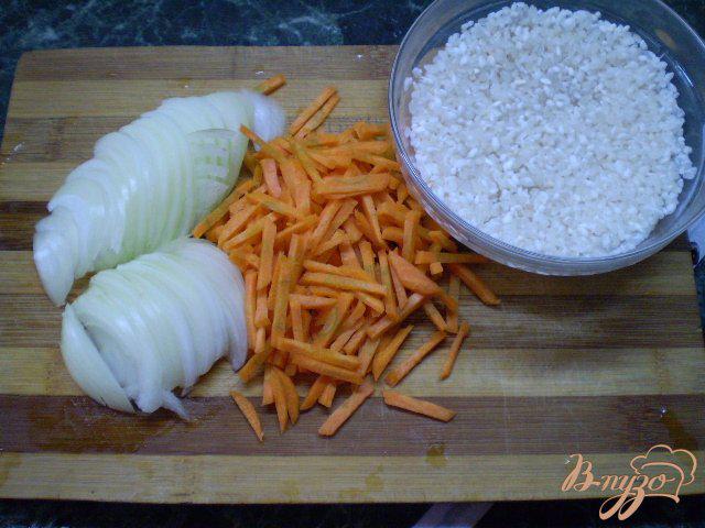 Фото приготовление рецепта: Суп рисовый без зажарки шаг №2