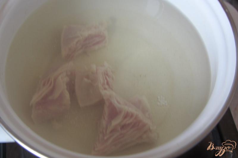 Фото приготовление рецепта: Гороховый суп с индейки без зажарки шаг №2