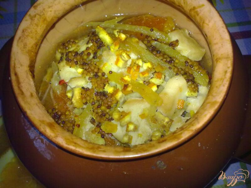 Фото приготовление рецепта: Куриное филе с апельсином шаг №9