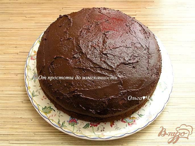 Фото приготовление рецепта: Шоколадный торт со свеклой шаг №6