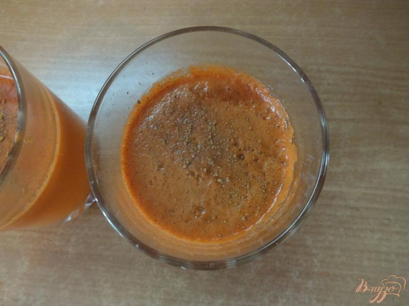 Фото приготовление рецепта: Дынно-морковное сорбе на скорую руку шаг №4