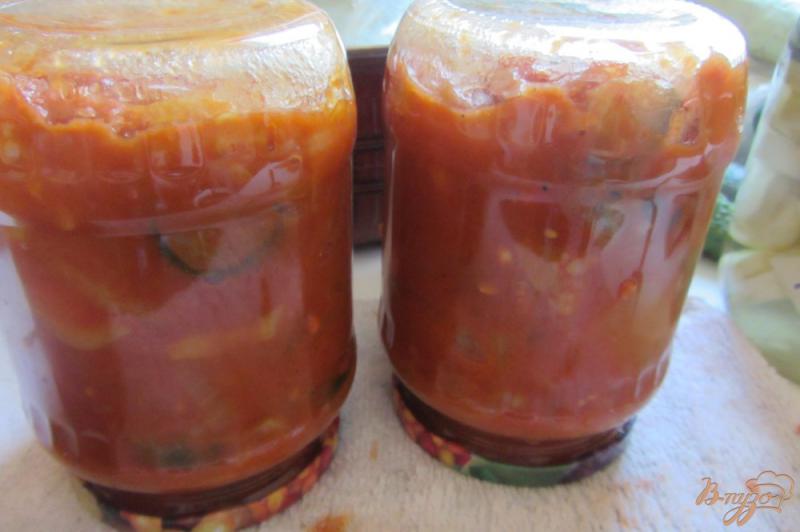 Фото приготовление рецепта: Овощное ассорти в томатной заливке шаг №11