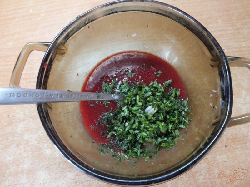 Фото приготовление рецепта: Соус-закуска к красному мясу из кизила шаг №10