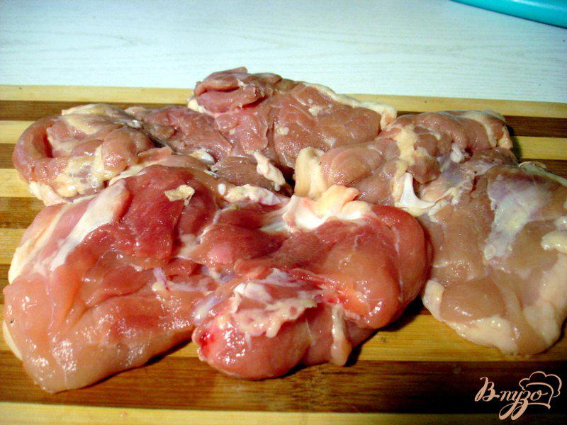 Фото приготовление рецепта: Голубцы с куриным мясом и грибами шаг №3