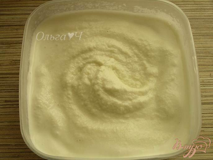 Фото приготовление рецепта: Мороженое «Мятный виноград» шаг №7