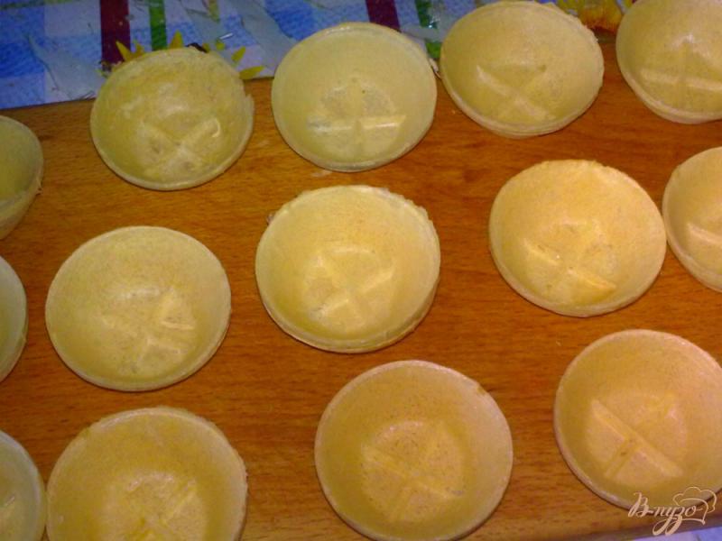 Фото приготовление рецепта: Тарталетки с грибами шаг №4