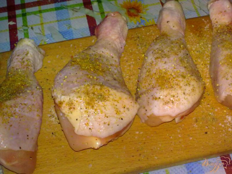 Фото приготовление рецепта: Куриные ножки из духовки шаг №3