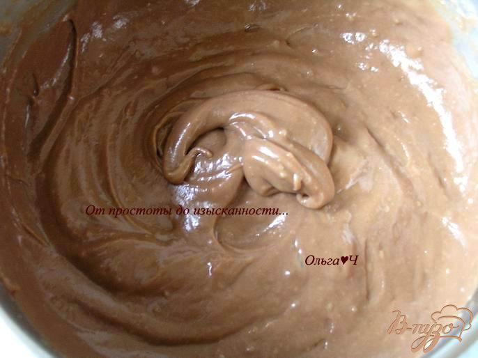 Фото приготовление рецепта: Слоеный торт-мороженое с шоколадным кремом шаг №6