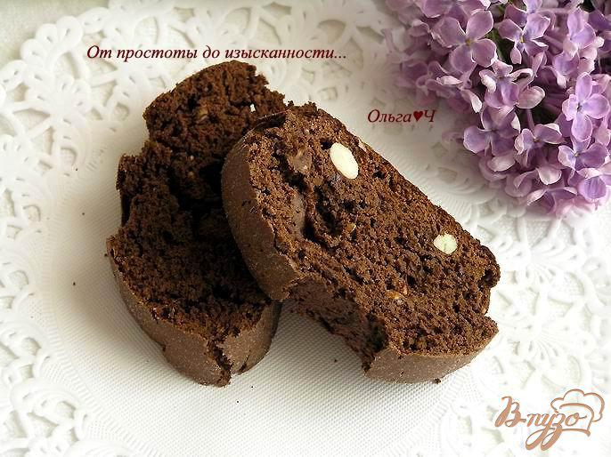 Фото приготовление рецепта: Шоколадные бискотти с Бэйлис шаг №6