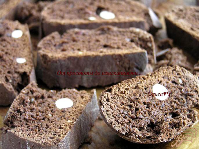 Фото приготовление рецепта: Шоколадные бискотти с Бэйлис шаг №5