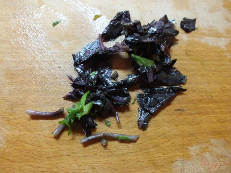 Фото приготовление рецепта: Салат огуречный  с фенхелем шаг №4