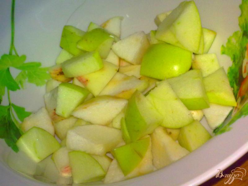 Фото приготовление рецепта: Свинина в горшочке с яблоками и финиками шаг №2