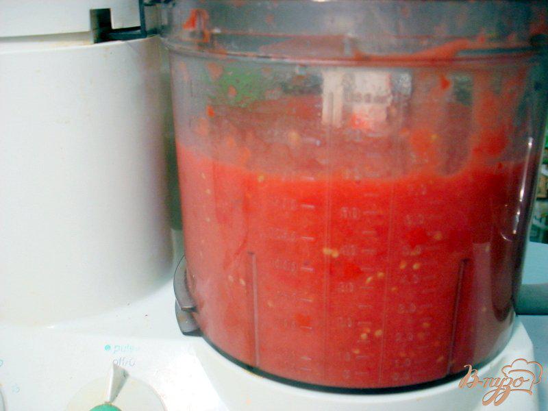 Фото приготовление рецепта: Томатный соус (заготовка на зиму) шаг №3