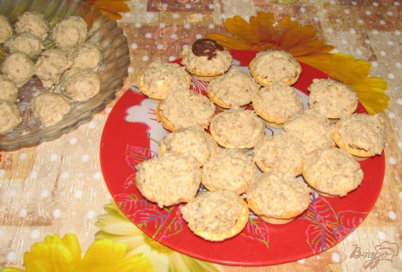 Фото приготовление рецепта: Ореховые тарталетки шаг №5