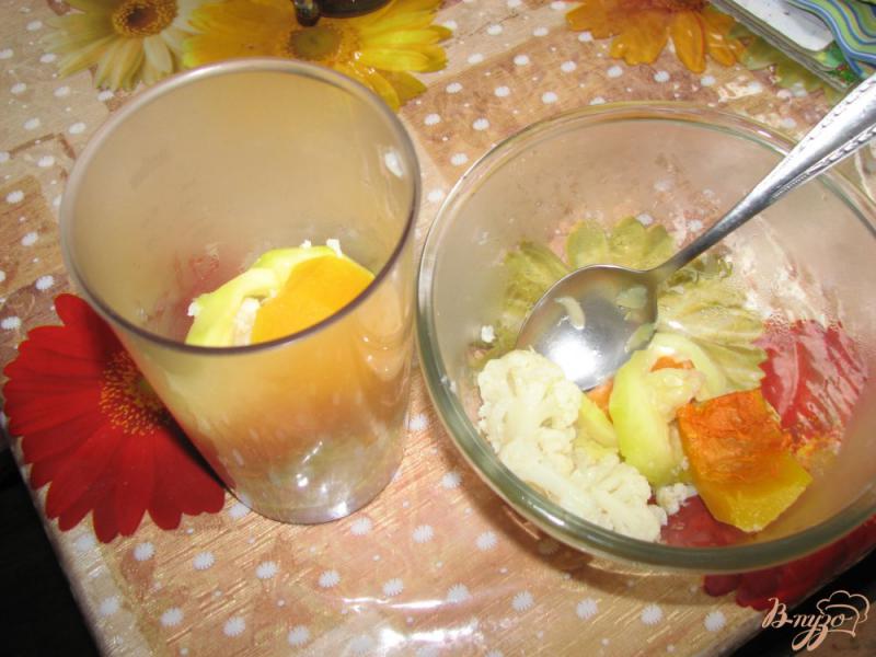 Фото приготовление рецепта: Овощи на пару – детское питание шаг №4