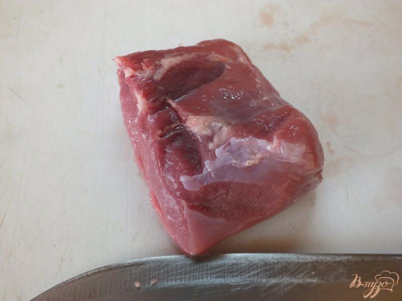 Фото приготовление рецепта: Горчичное мясо со специями шаг №1
