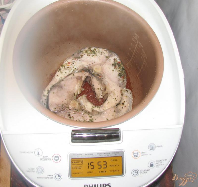 Фото приготовление рецепта: Рыба «Белый Амур» с пряностями в мультиварке шаг №4