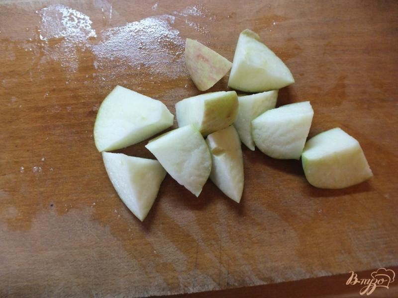 Фото приготовление рецепта: Имбирно-анисовый компот из груш и яблок шаг №3