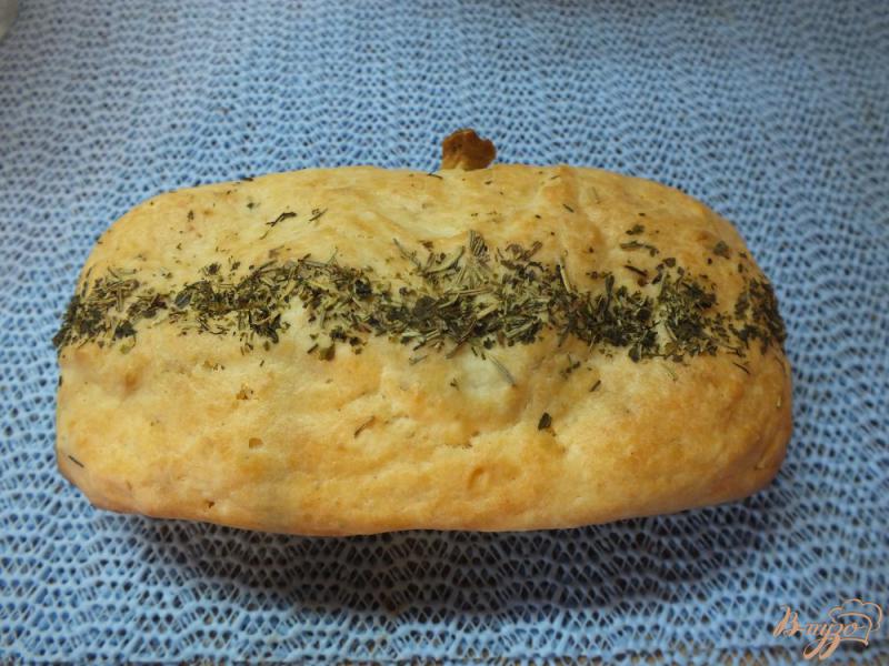 Фото приготовление рецепта: Розмариновый хлеб на сухих дрожжах шаг №8