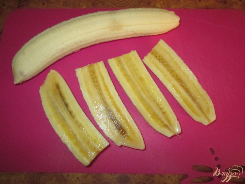 Фото приготовление рецепта: Бананы в карамели шаг №2
