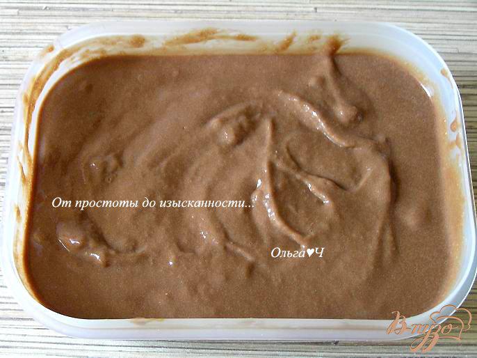 Фото приготовление рецепта: Шоколадно-лимонное мороженое шаг №5