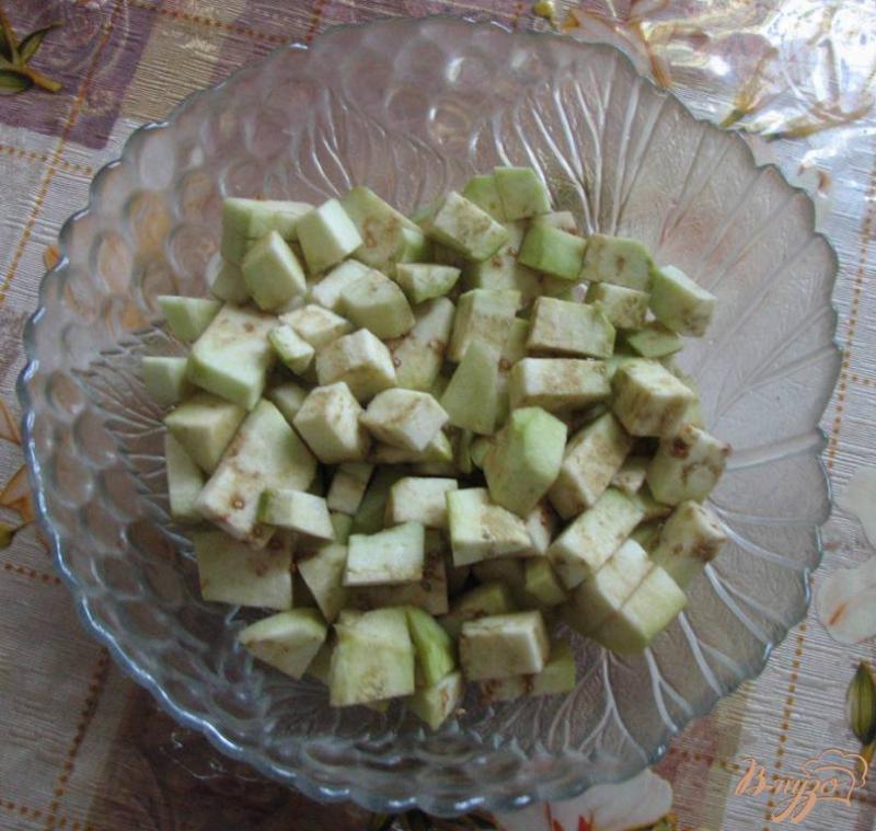 Фото приготовление рецепта: Салат из помидоров и печеных баклажан шаг №1
