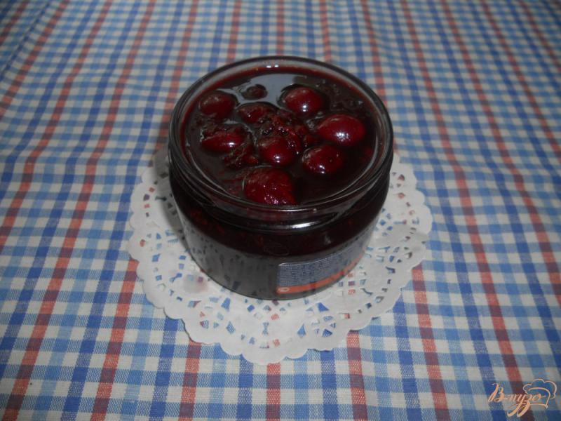 Фото приготовление рецепта: Варенье вишневое, с ароматом кофе и какао шаг №5