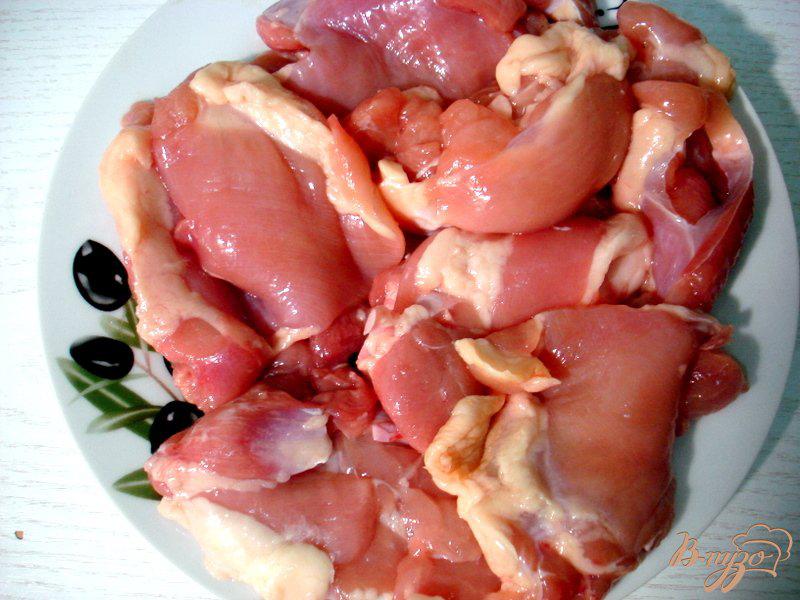 Фото приготовление рецепта: Блинчики с мясом и грибами шаг №1