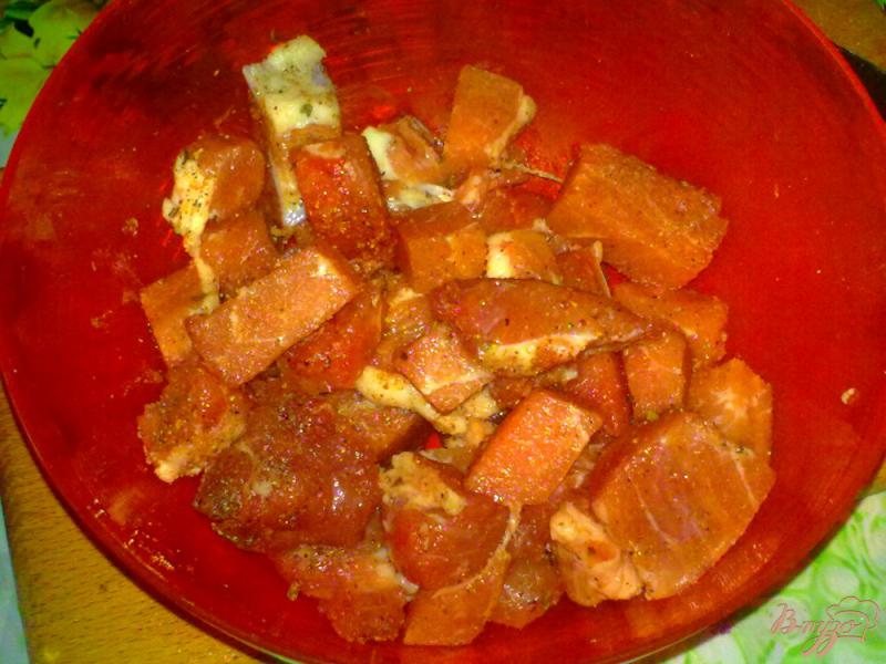 Фото приготовление рецепта: Свинина с финиками в горшочке шаг №1