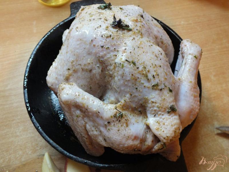 Фото приготовление рецепта: Цыпленок с розмарином шаг №8