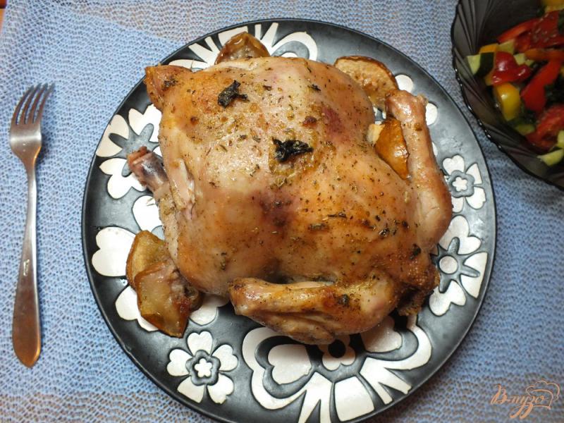 Фото приготовление рецепта: Цыпленок с розмарином шаг №10