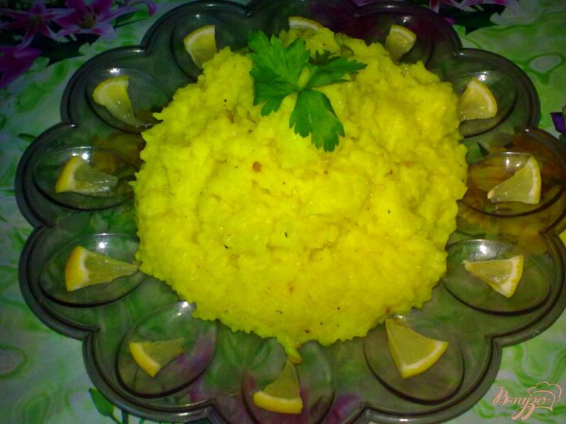 Фото приготовление рецепта: Лимонный рис шаг №5
