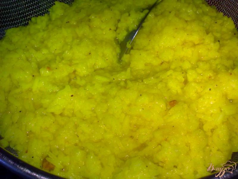 Фото приготовление рецепта: Лимонный рис шаг №4