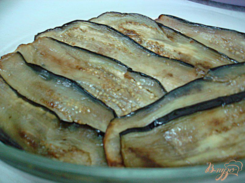 Фото приготовление рецепта: Греческая мусака из баклажанов,кабачков и фарша шаг №9