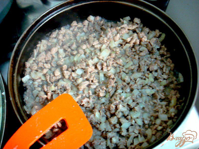 Фото приготовление рецепта: Греческая мусака из баклажанов,кабачков и фарша шаг №6
