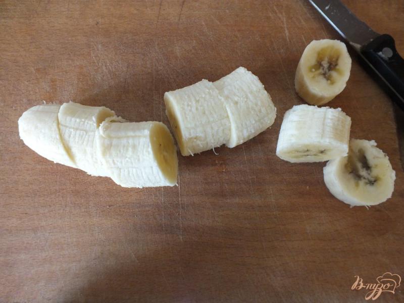 Фото приготовление рецепта: Банановое сорбе  с корицей и сливками шаг №1